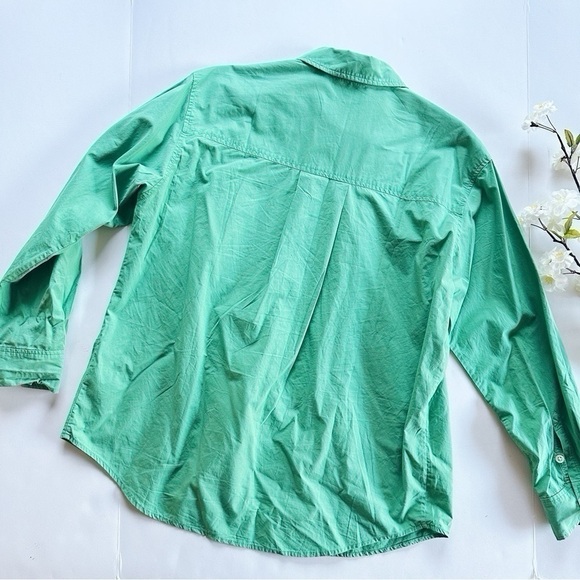 Rails Kelly Green Oversized Button Down Shirt - Picture 5 of 9